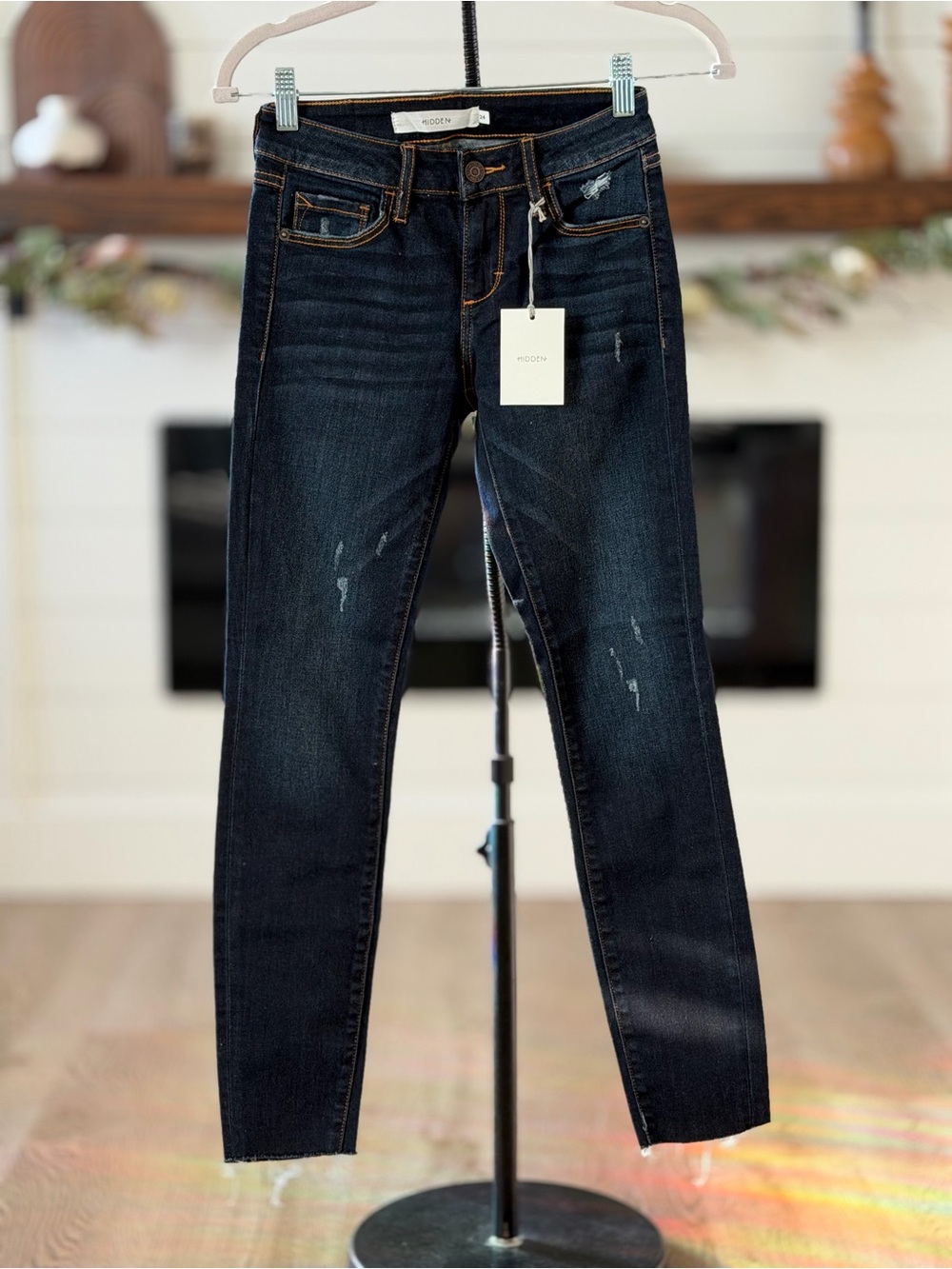 Modern Dark Indigo Skinny Jeans
